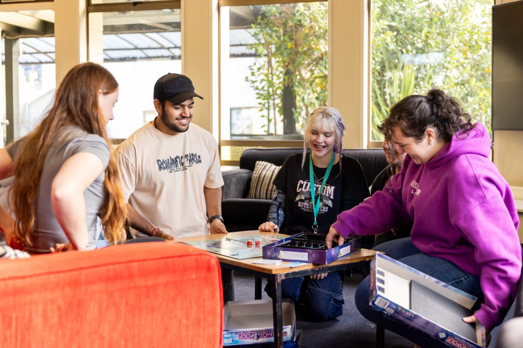 students at Hatch student living